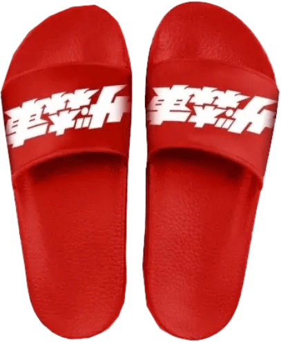 SHOWER SANDALS (Red)