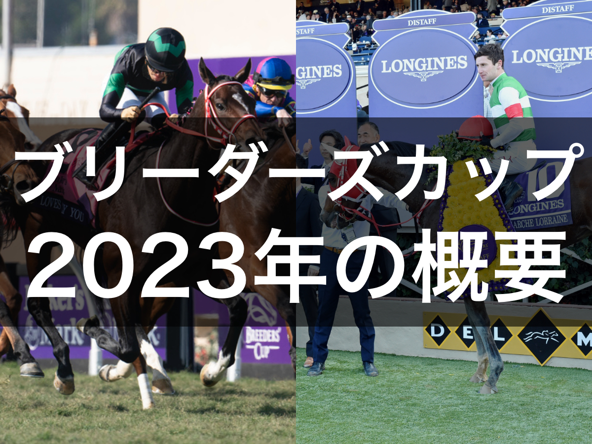 2023年ブリーダーズカップの概要・過去の開催地・出走予定の日本馬・最新情報など