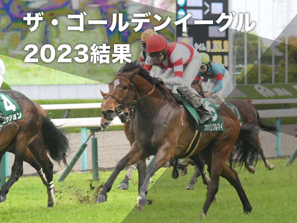 【ザ・ゴールデンイーグル2023結果】日本馬オオバンブルマイが馬群をすり抜けて優勝！ 1着賞金5億円を獲得！【着順・レース映像】