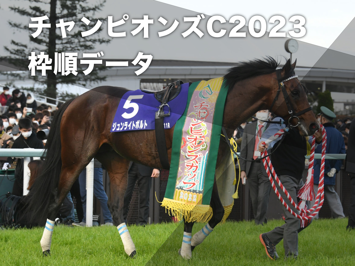 チャンピオンズカップ2023】枠順・出走馬・日程・レース概要・過去の