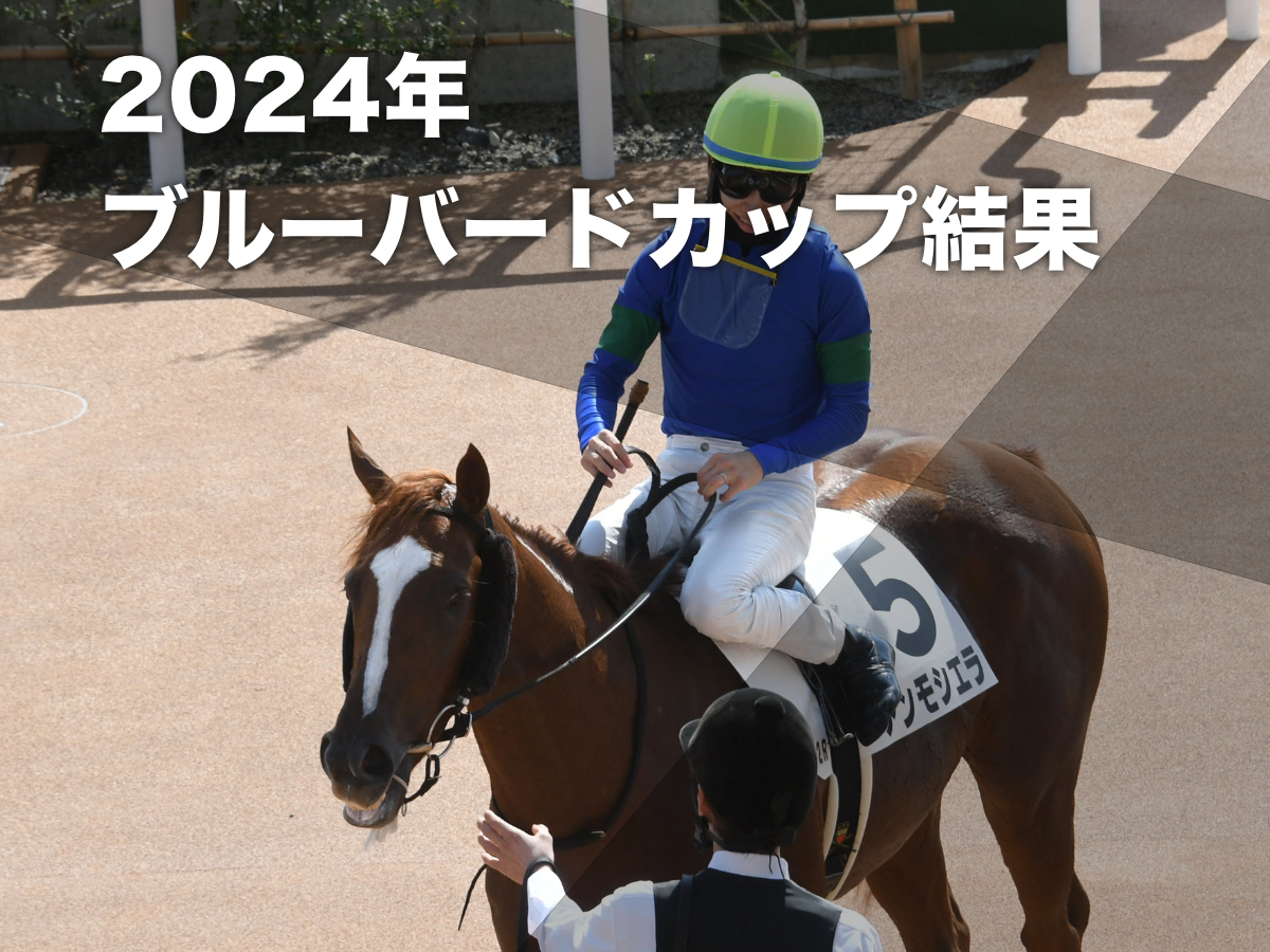 【ブルーバードカップ2024結果情報】紅一点アンモシエラが優勝！3頭横並びの接戦を制す 3歳ダート三冠競走につながる前哨戦