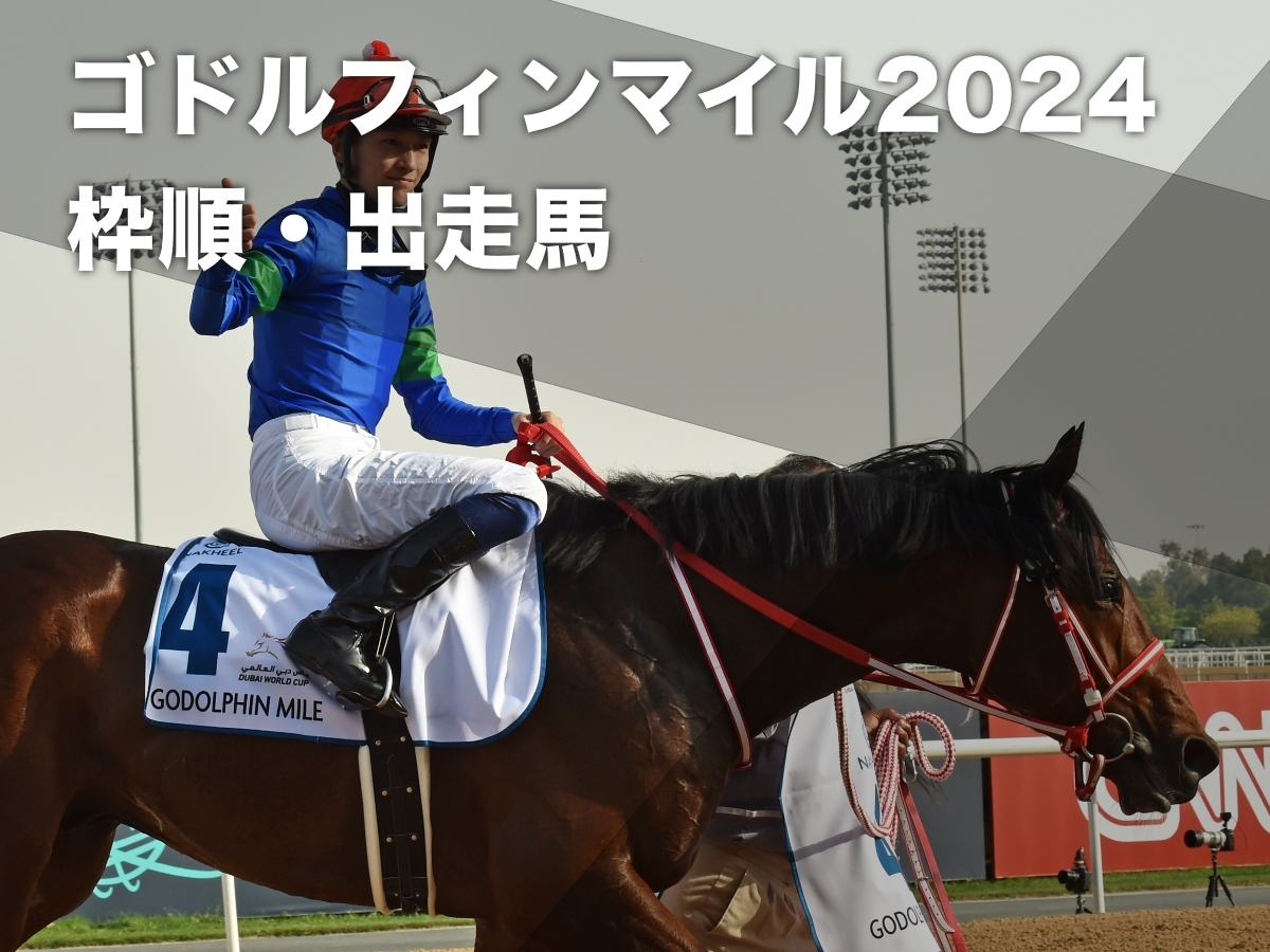 ゴドルフィンマイル2024】出走馬・出走想定馬・レース概要・過去の優勝馬など【3月30日(土)21時05分】 | 競馬まとめ - netkeiba