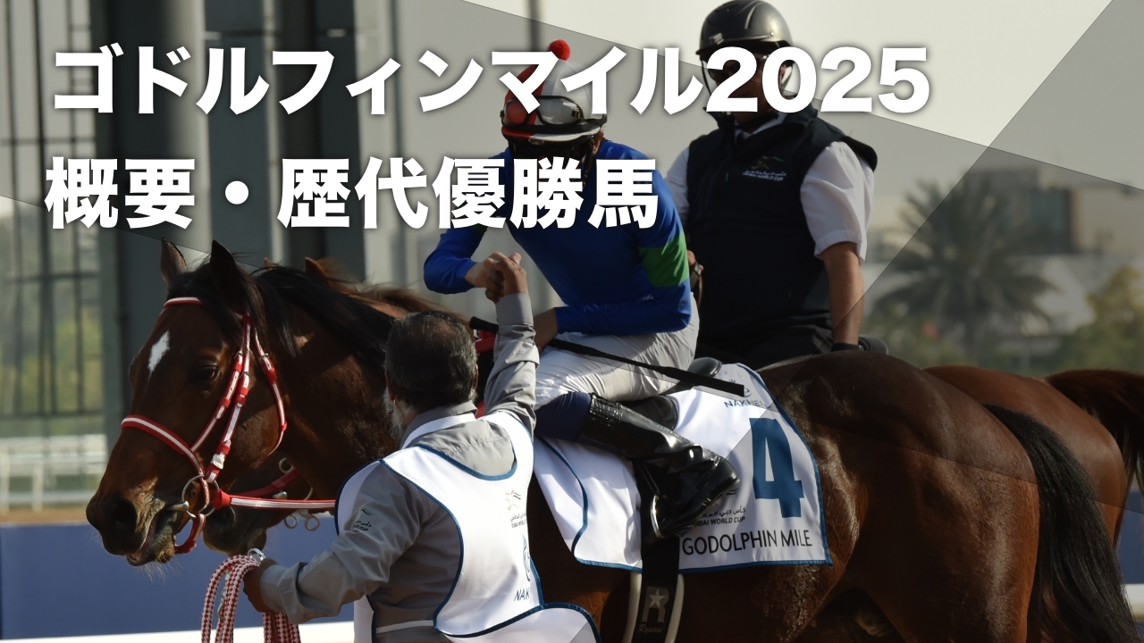 ゴドルフィンマイル2025のレース詳細はこちら
