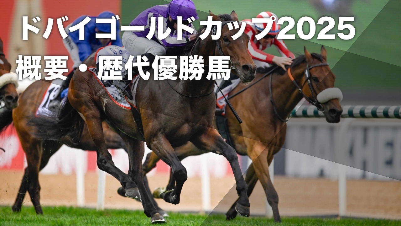ドバイゴールドカップ2025のレース詳細はこちら