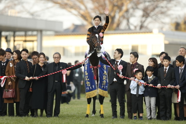 史上34頭目の顕彰馬となったキタサンブラック(撮影：下野雄規)