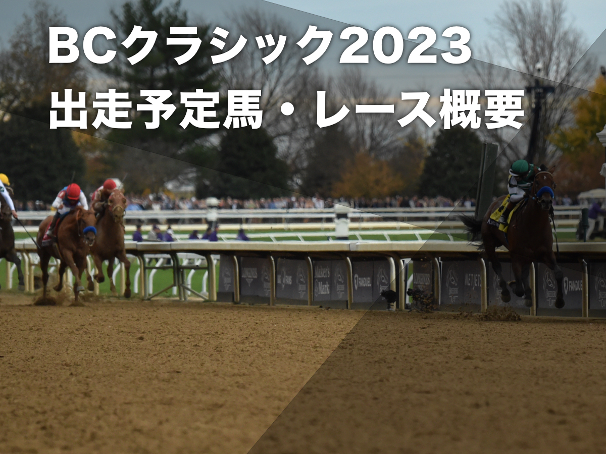 【BCクラシック2023】ブリーダーズカップ・クラシックの出走予定馬・レース概要・過去の優勝馬・日本馬の挑戦歴など 日本からはウシュバテソーロ＆デルマソトガケが出走予定