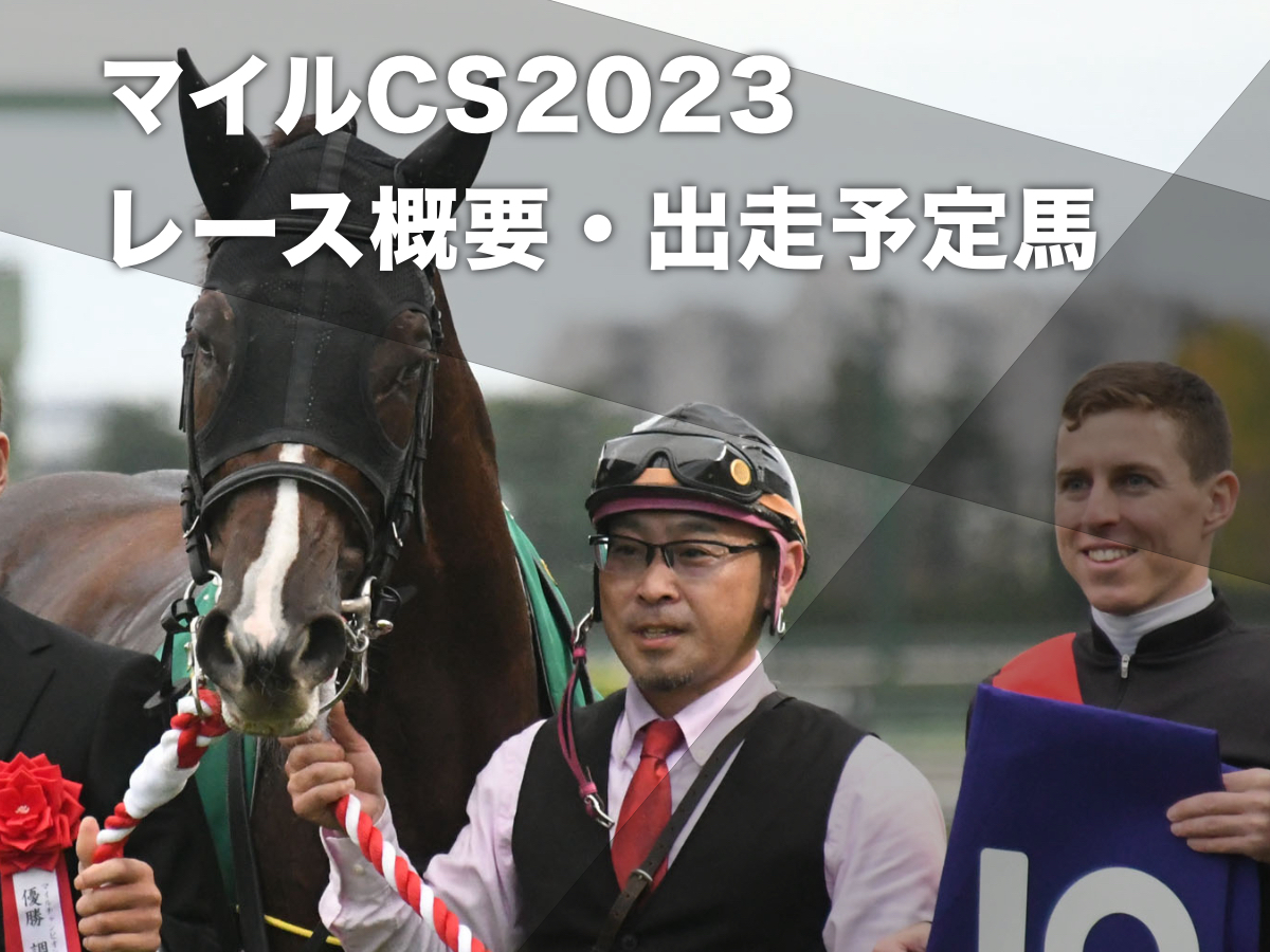 【マイルチャンピオンシップ2023】レース結果・枠順・出走予定馬・日程・レース概要・最新ニュースまとめ【マイルCS】