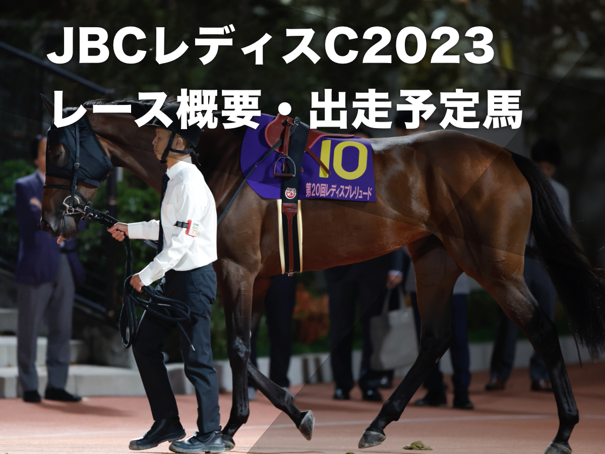 【JBCレディスクラシック2023】レース概要・過去の優勝馬・出走予定馬など 11月3日(金)に大井競馬場で開催