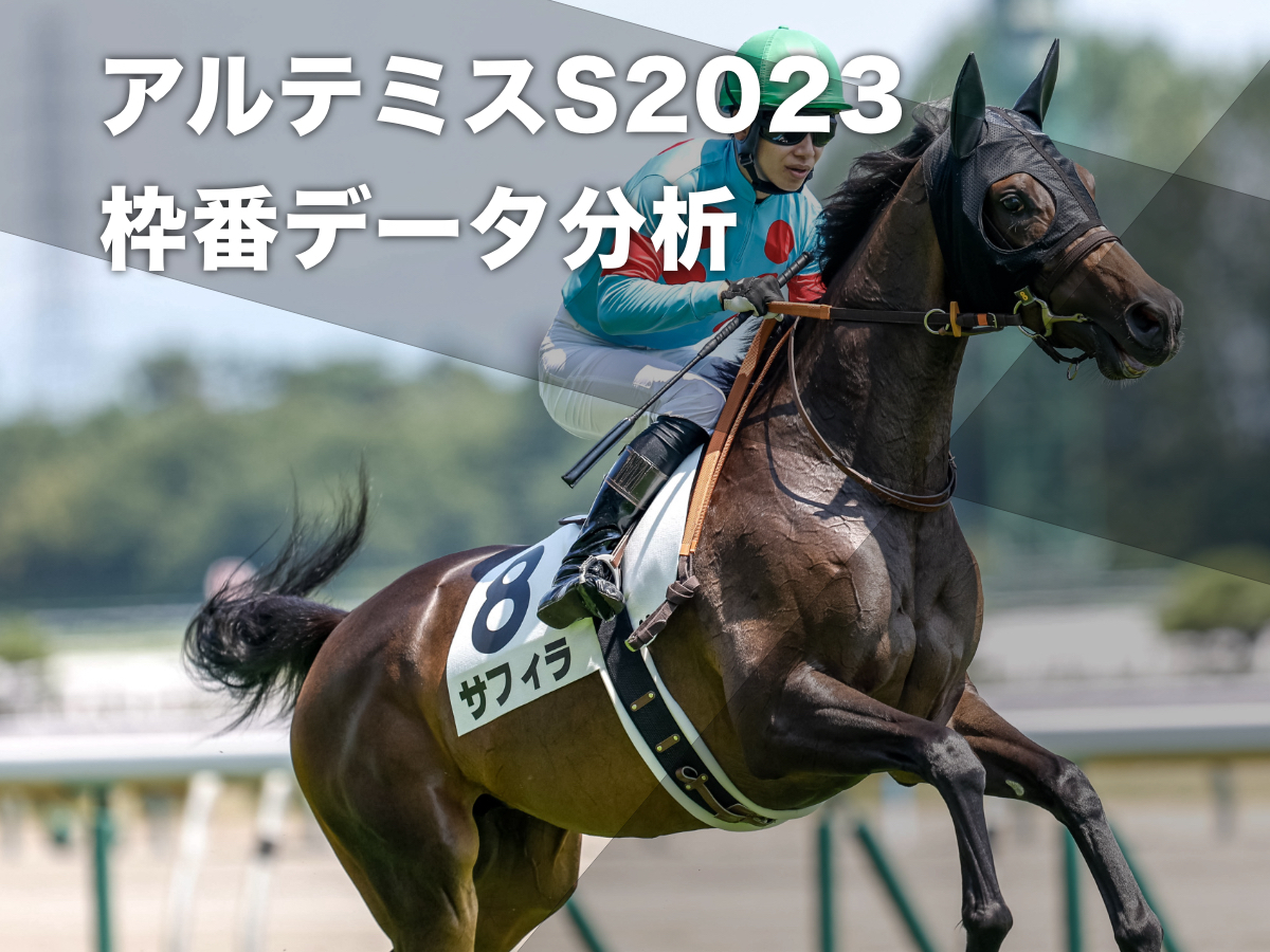 【アルテミスステークス2023予想】過去10年のデータから有利な枠順・不利な枠順を分析 8枠の勝率が21%＆連対率30%