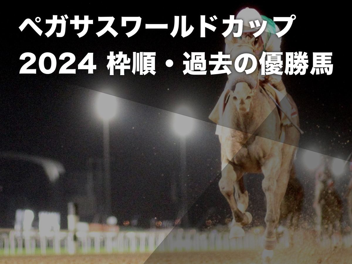 第一回ペガサスワールドカップ覇者アロゲート(撮影:高橋正和)