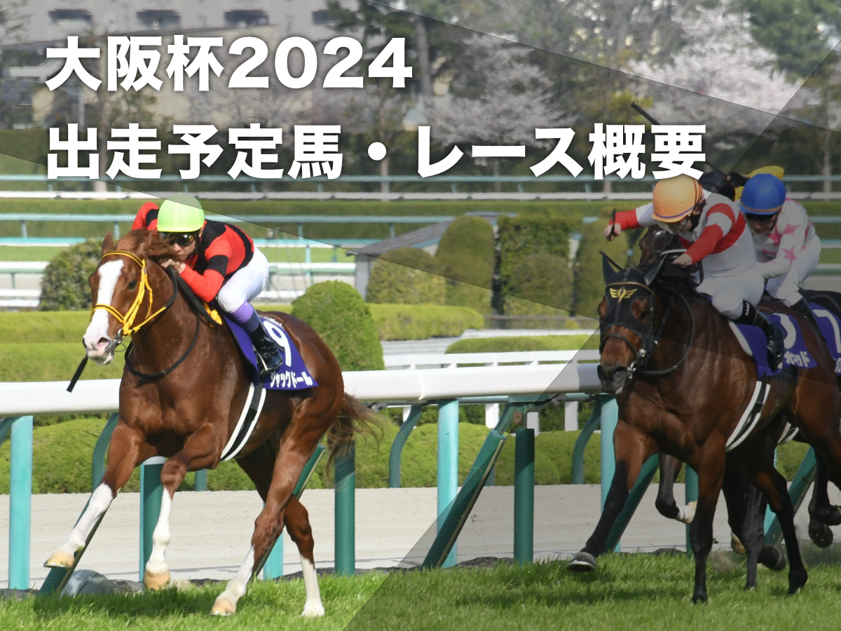 【大阪杯2024】出走馬・枠順・除外馬・レース概要・予想データ・歴代優勝馬・最新情報【3月31日(日)15時40分発走】