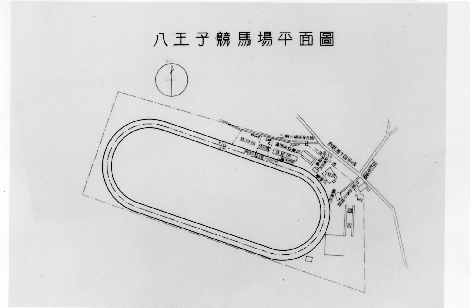 平面図(提供：地方競馬全国協会)