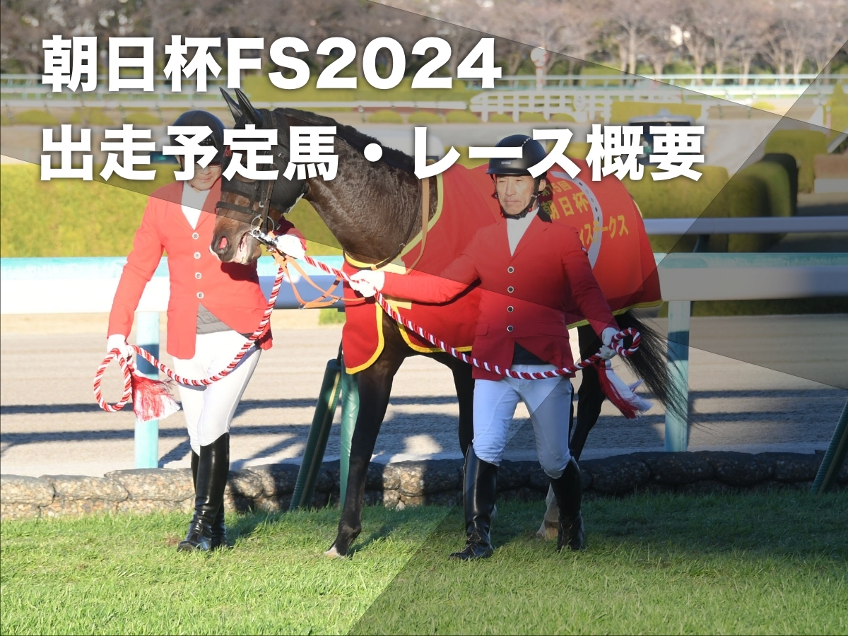 【朝日杯フューチュリティステークス2024】出走予定馬・騎手・歴代優勝馬・日程・レース概要 パンジャタワー参戦など最新情報【12月15日(日)15時40分】