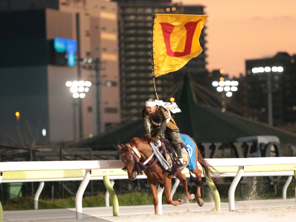 相馬野馬追の様子(c)netkeiba