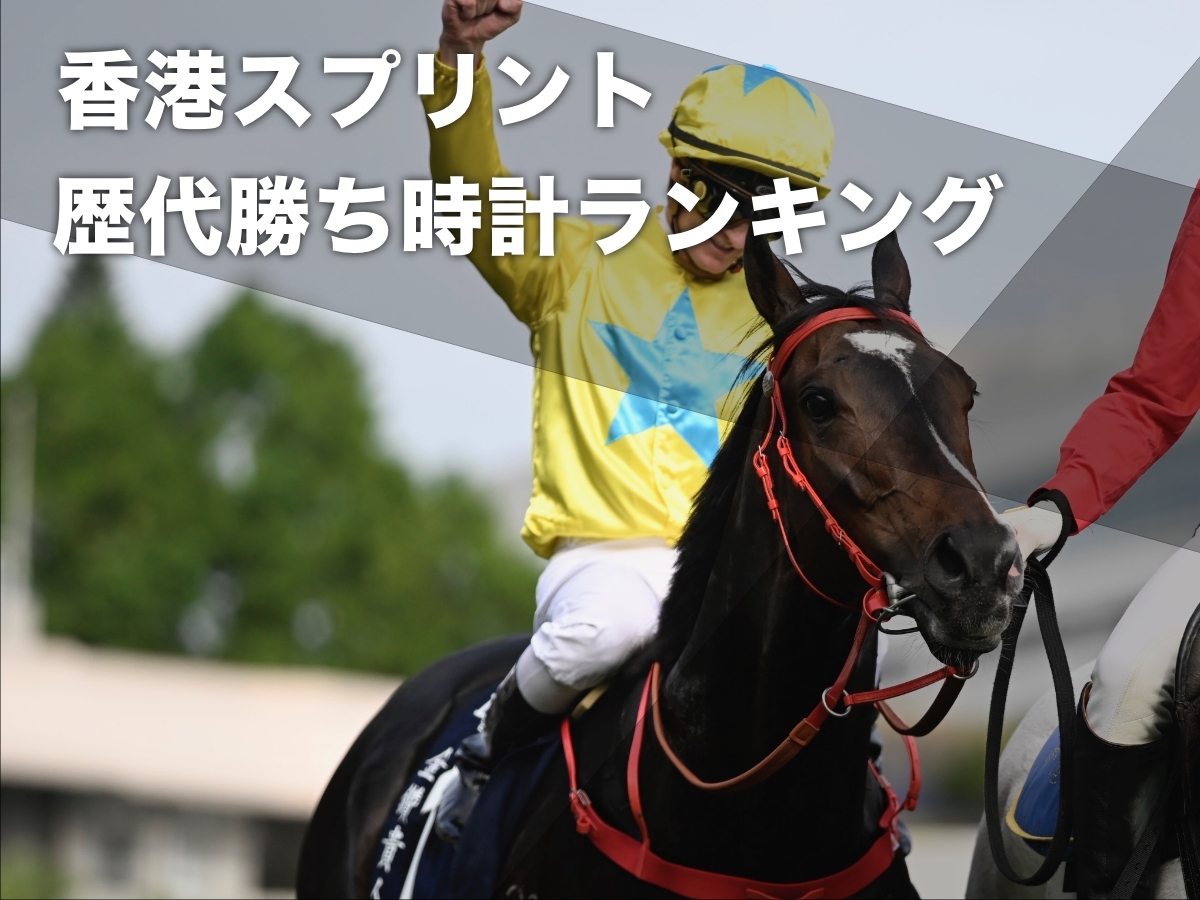 2023年の香港スプリント優勝馬ラッキースワイネス(撮影：高橋正和)