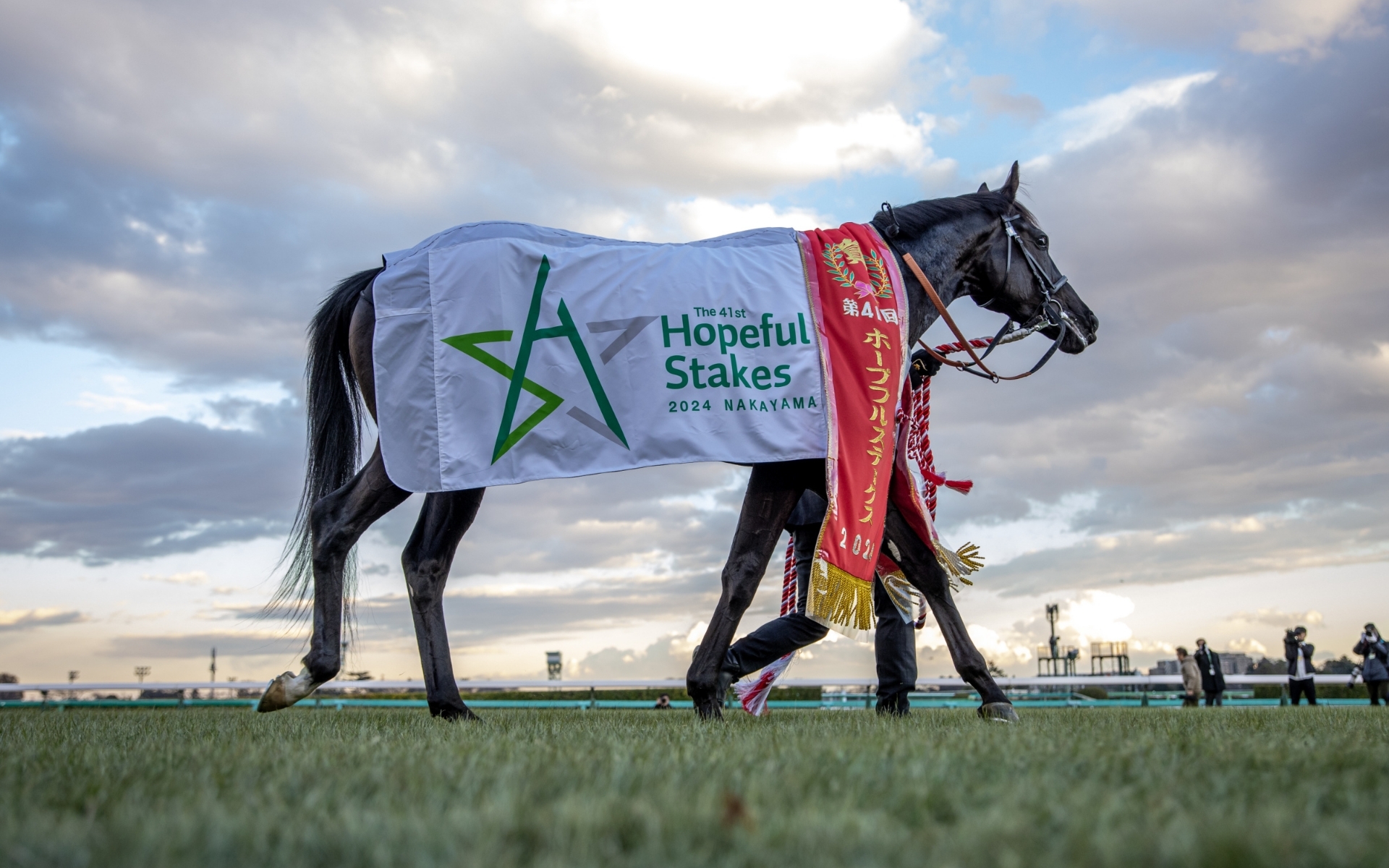 2024年の最優秀2歳牡馬に輝いたクロワデュノール(撮影：下野雄規)