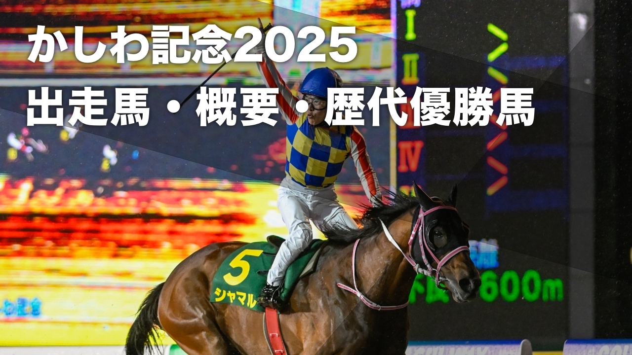 2024年のかしわ記念を制したシャマル(撮影：高橋正和)