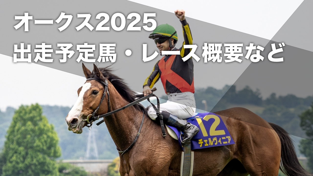 2024年のオークスを制したチェルヴィニア(撮影：下野雄規)
