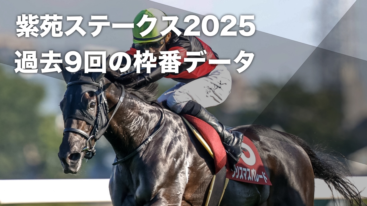 2024年の紫苑ステークス優勝馬クリスマスパレード(撮影：下野雄規)