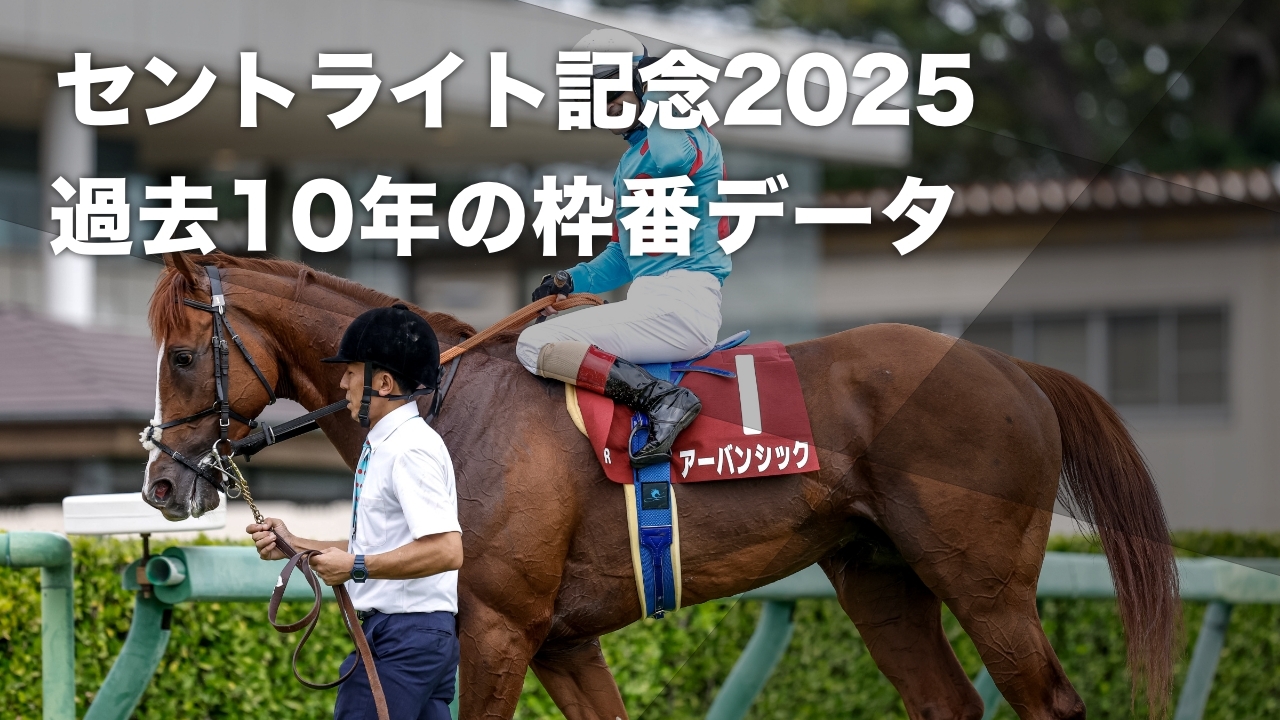 2024年のセントライト記念覇者アーバンシック(撮影：下野雄規)